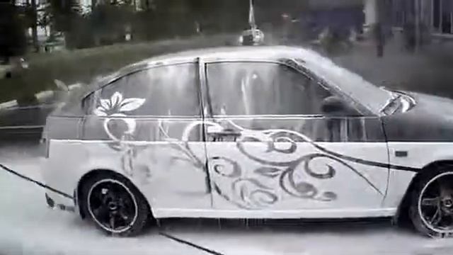 ВАЗ 21123 на мойке Тюнинг авто ТАЗЫ ВАЛЯТ смотреть онлайн