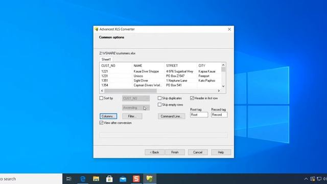 XLS to XML Conversion смотреть онлайн