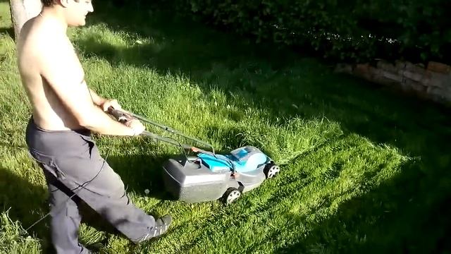 Электрическая газонокосилка Gardena power max 32e смотреть онлайн