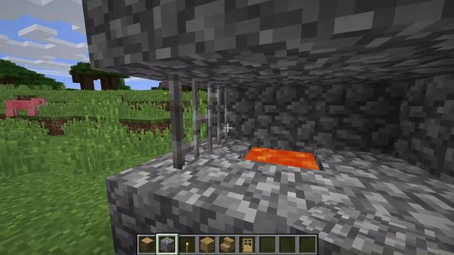 обустройка деревни  Minecraft  ч1