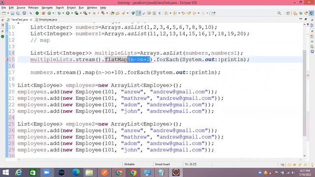 Streams intermediate operations part-2 | java 8 in telugu | java temple смотреть онлайн