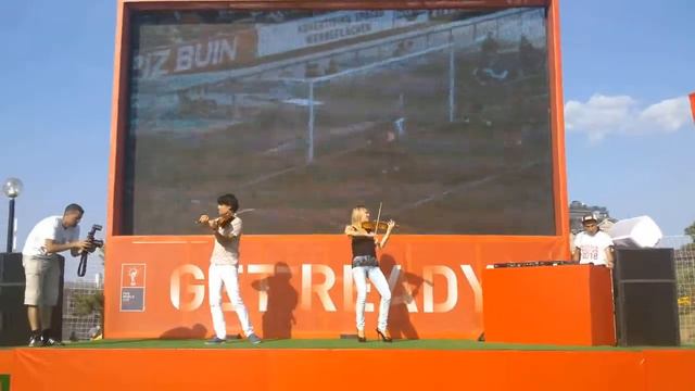 Edgar Akopyan & Alina Football Park Fifa 2018 Universiade 2013 Kazan