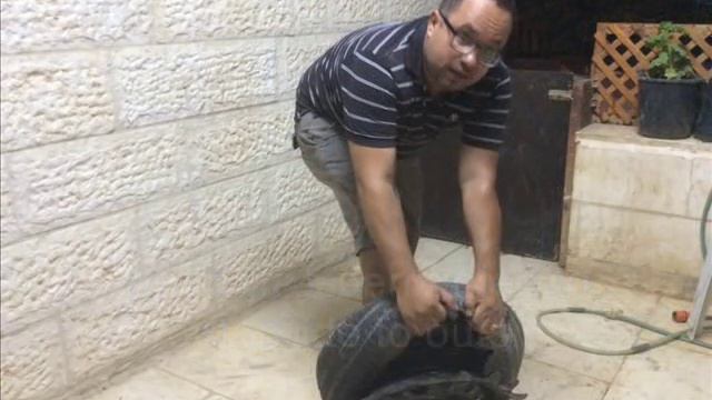 how to Recycle or reuse old damged car tires to become flower pots смотреть онлайн