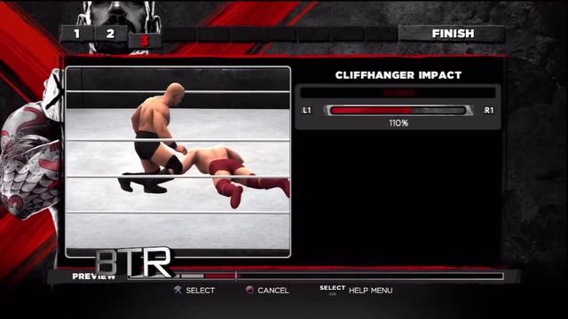 WWE 13 Creations Special Finisher How To Make Inverted Sitout Power Slam смотреть онлайн