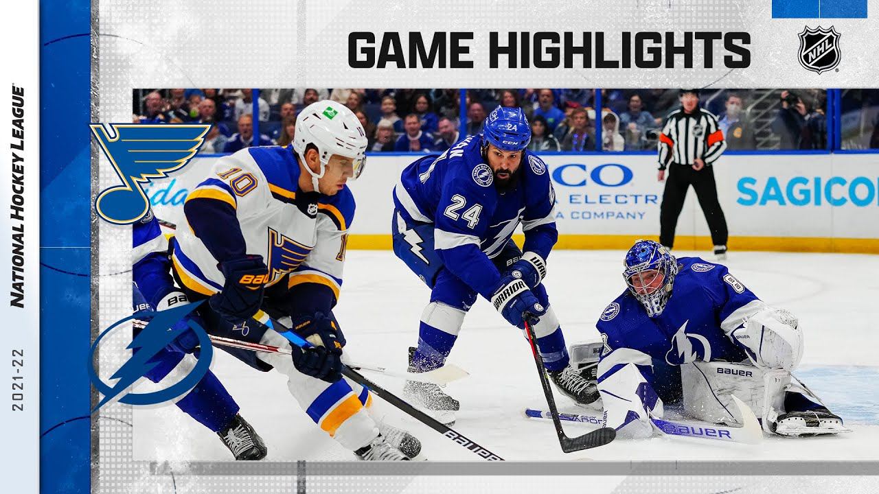 Blues @ Lightning 12/2/21 | NHL лучшие моменты