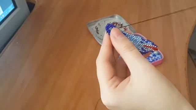 Лилия Голубая лагуна. Часть 4 из 5. Бисероплетение. Мастер Класс. смотреть онлайн