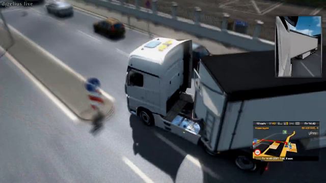 Euro Truck Simulator 2 - Третий открытый тест 1.32 смотреть онлайн
