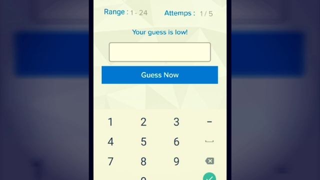 Guess the number puzzle game for android & iPhone смотреть онлайн