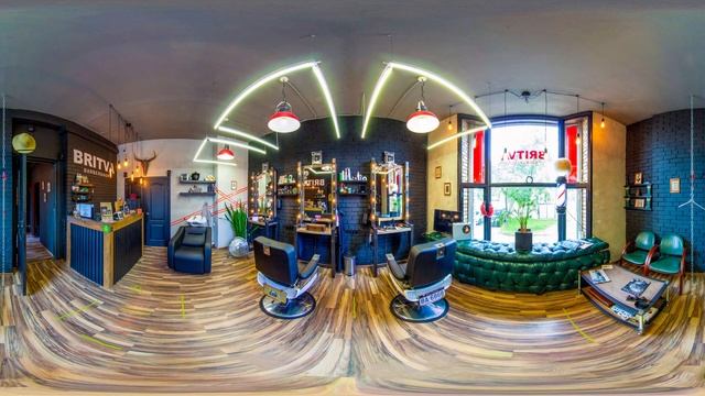 Панорама 360 Барбершоп Britva ш. Энтузиастов смотреть онлайн