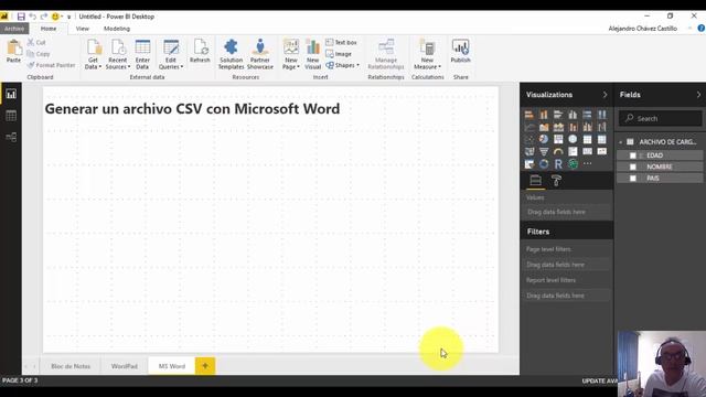 CARGAR UN ARCHIVO CSV EN POWER BI DESKTOP смотреть онлайн