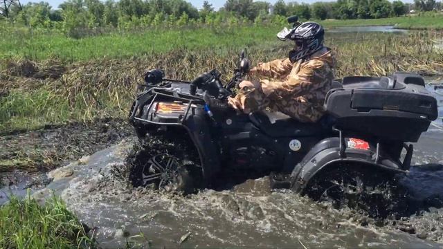 РМ 500, водная преграда