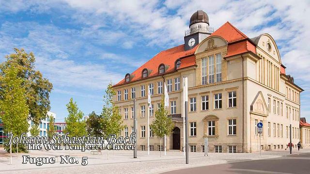 И.С. Бах - Фуга №5. Хорошо темперированный клавир (Bach - Fugue No.5 in D Major) смотреть онлайн