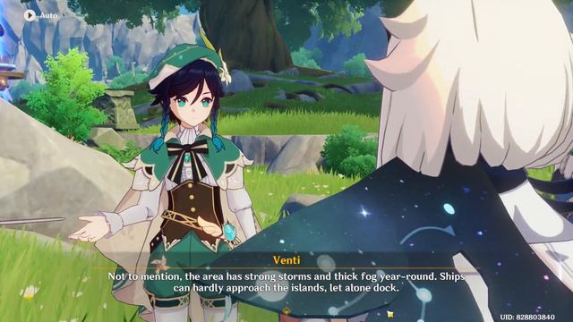 Traveler gets beaten to death by slimes while talking with Venti | Genshin Impact 1.6 event смотреть онлайн