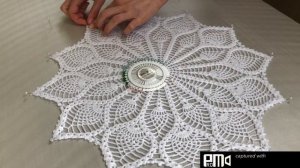 Как накрахмалить и растянуть салфетки связанные крючком