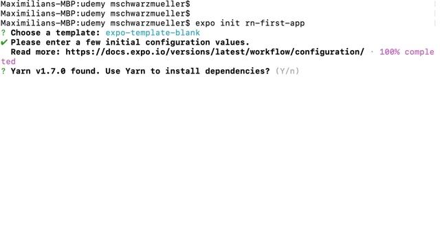 Creating Our First React Native App смотреть онлайн