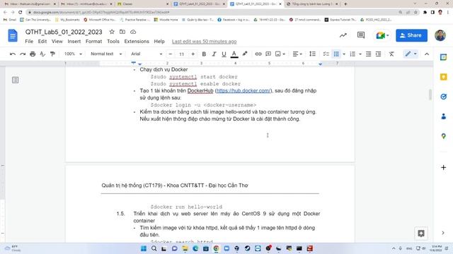 Linux System Administration - Thực hành Quản trị hệ thống: Triển khai dịch vụ web sử dụng Docker смотреть онлайн