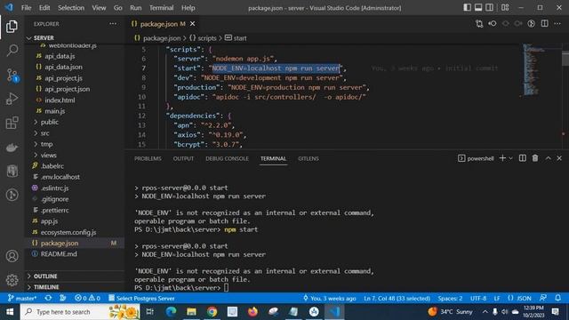 'NODE_ENV' is not recognized as an internal or external command,operable program or batch file fixe смотреть онлайн