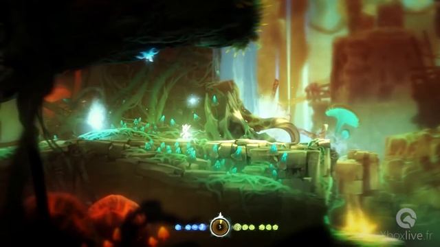 Ori and the Blind Forest Definitive Edition 100% Black Root Burrows & Lost Grove смотреть онлайн