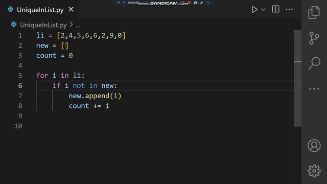 Count Number of Unique Values | Python | Hindi смотреть онлайн