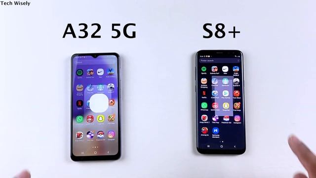 SAMSUNG A32 5G vs S8 Plus Speed Test & Ram Management смотреть онлайн