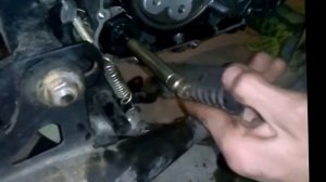 Как поставить сцепление на мопед Wonjan 72cc