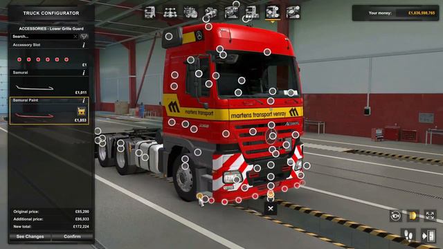 ETS2 1.47 Mercedes Benz Actros MP2 By Dotec | Euro Truck Simulator 2 смотреть онлайн