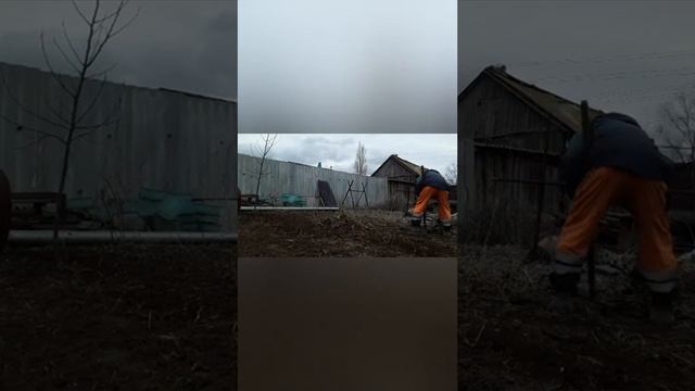 Всем привет.Уборка в огороде.Хорошо иметь домик в деревне. смотреть онлайн