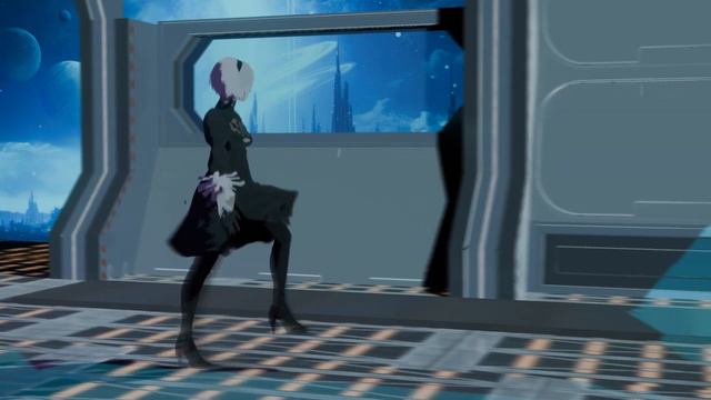 Nier Automata 2B's Epic Battle in a Space City - Blender Animation смотреть онлайн