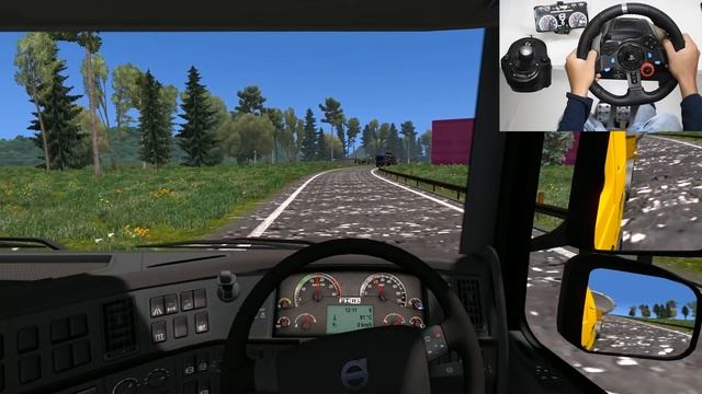 Big Special cargo in Euro truck simulator 2 | Heavy Equipment Truck Driving Skills смотреть онлайн