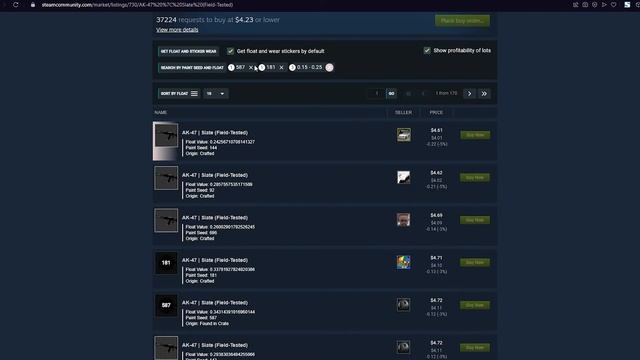 Float And Pattern Marking | Steam Inventory Helper | Update # 1.17.88