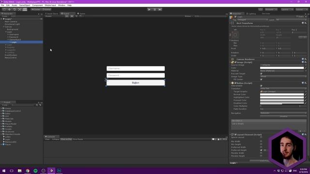 Making a Multiplayer FPS in Unity (E23. User Accounts) - uNet Tutorial смотреть онлайн