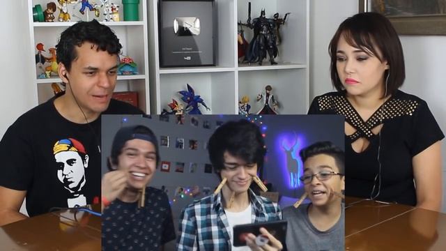 REACT DESAFIO TENTE NÃO RIR (COM PIMENTA) | Ft. Deni, Haruyuki e MoriMura (MoriMura) смотреть онлайн