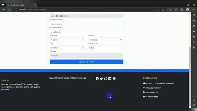 Design a responsive user profile page using HTML, CSS, JavaScript and Bootstrap смотреть онлайн