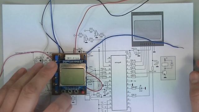 вольтамперметр для лабораторного блока питания на ATMEGA 8 и дисплее от нокиа смотреть онлайн