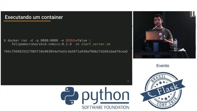 [FlaskConf2018] Aplicações web com Flask e Docker смотреть онлайн