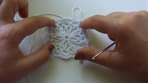 Платье  крючком. Ажурный квадрат.