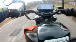 покатушка на Ktm duke 390