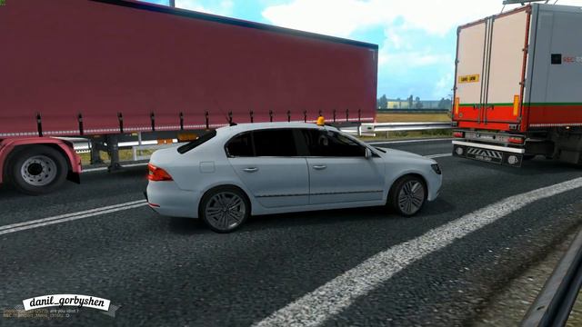 ДОРОГА ДУРАКОВ / Опасные моменты в ETS2 Multiplayer смотреть онлайн