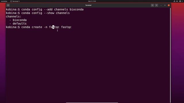 fastqc linux install and usage (conda version) смотреть онлайн