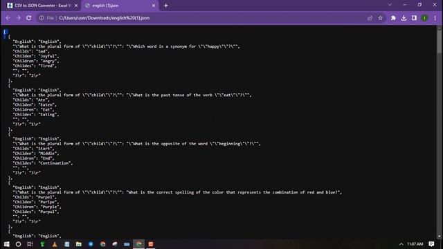 How to Convert CSV to JSON in 5 Seconds смотреть онлайн