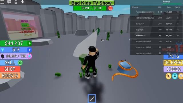 БОРЕЦ С МОНСТРАМИ РОБЛОКС СИМУЛЯТОР КОДЫ Melee Simulator Roblox смотреть онлайн