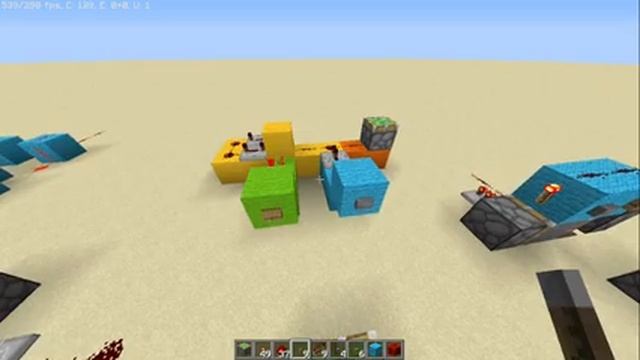 10 простых редстоун схем в майнкрафте (Майнкрафт редстоун #1) смотреть онлайн