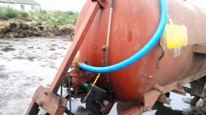 Ассенизаторская машина или самодельная бочка МЖТ Ф7 для откачки канализационных ям