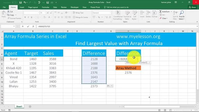 Array Formula in Excel Hindi Series 3 смотреть онлайн