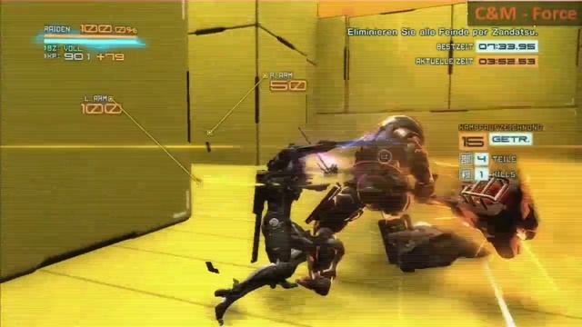 Metal-Gear-Rising-VR-Mission 19 (Gold) смотреть онлайн