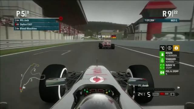 F1 2012 PS3 F1SRL 7. MR in Spa (29 Juli 2013) смотреть онлайн