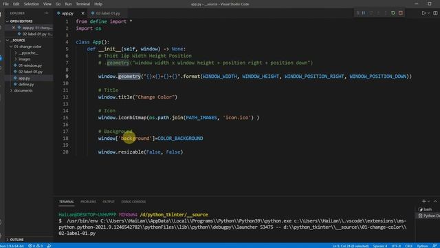 Lập trình phần mềm với Python Tkinter | 07 - Control cơ bản và xây dựng layout смотреть онлайн