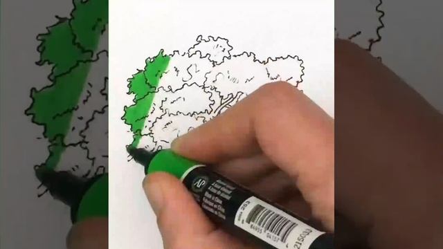 как правильно рисовать дерево ? смотреть онлайн