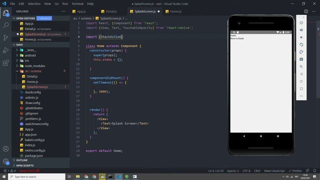 Cara Membuat SplashScreen - Tutorial React Native 2021 (52/54) смотреть онлайн