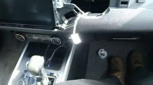 CHERY TIGGO 4 - как снять панель мультимедиа системы.